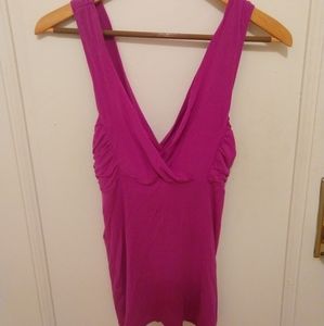 LAST CHANCE  Victoria's Secret Deep V Tank Built-in Bra Size Small